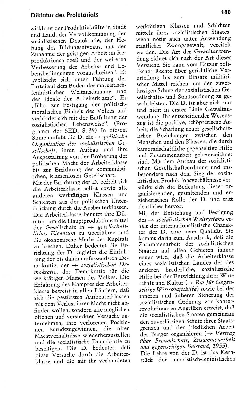 Kleines politisches Wörterbuch [Deutsche Demokratische Republik (DDR)] 1978, Seite 180 (Kl. pol. Wb. DDR 1978, S. 180)