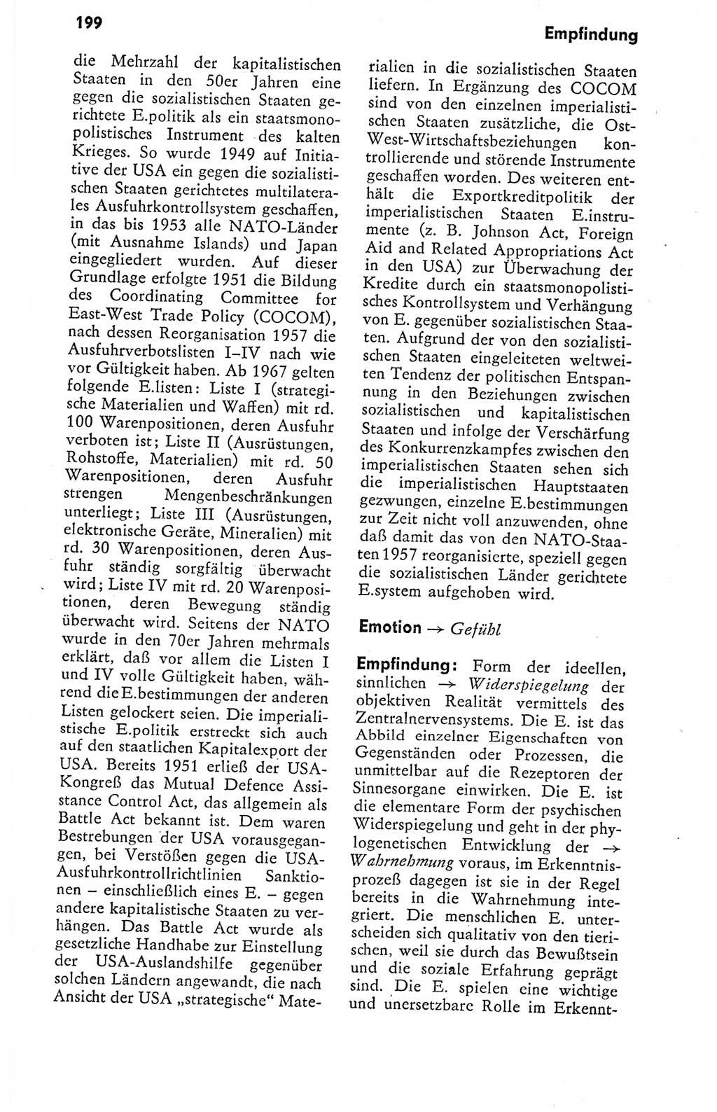 Kleines politisches Wörterbuch [Deutsche Demokratische Republik (DDR)] 1978, Seite 199 (Kl. pol. Wb. DDR 1978, S. 199)