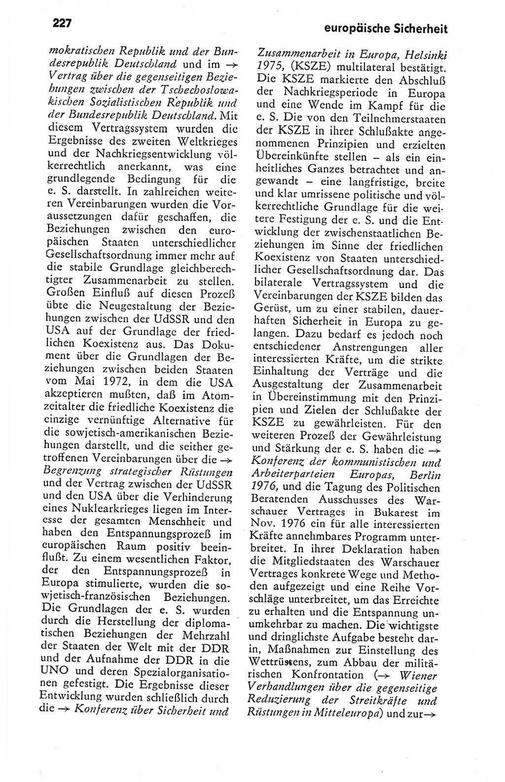 Kleines politisches Wörterbuch [Deutsche Demokratische Republik (DDR)] 1978, Seite 227 (Kl. pol. Wb. DDR 1978, S. 227)