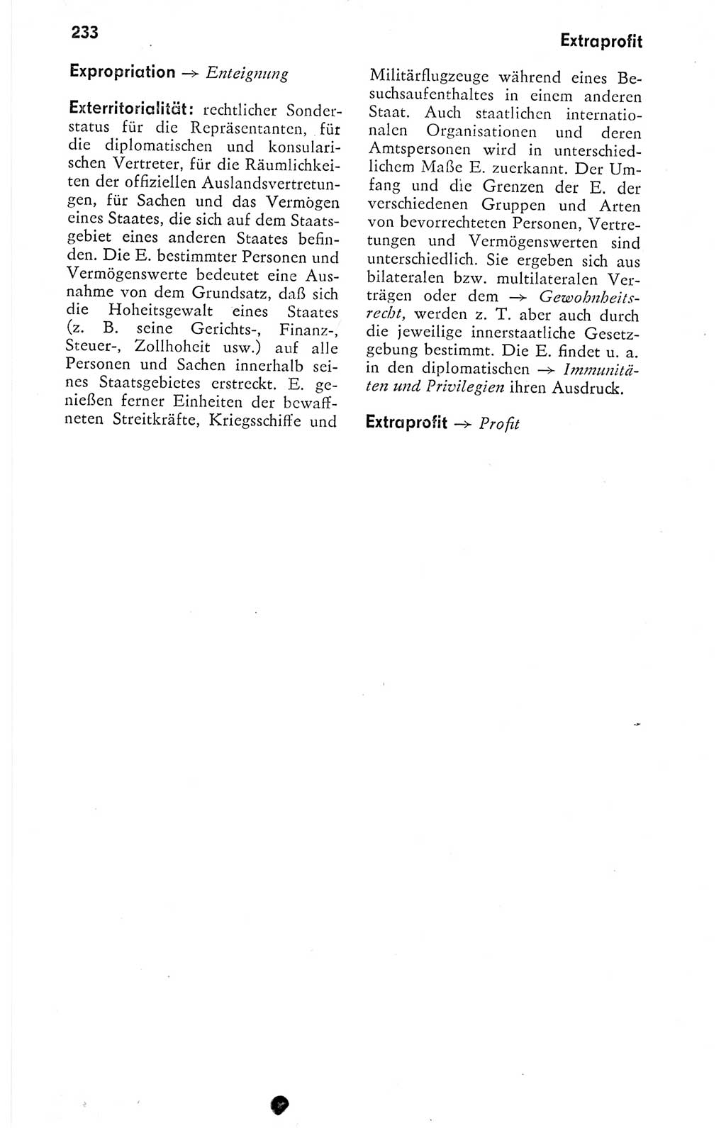Kleines politisches Wörterbuch [Deutsche Demokratische Republik (DDR)] 1978, Seite 233 (Kl. pol. Wb. DDR 1978, S. 233)