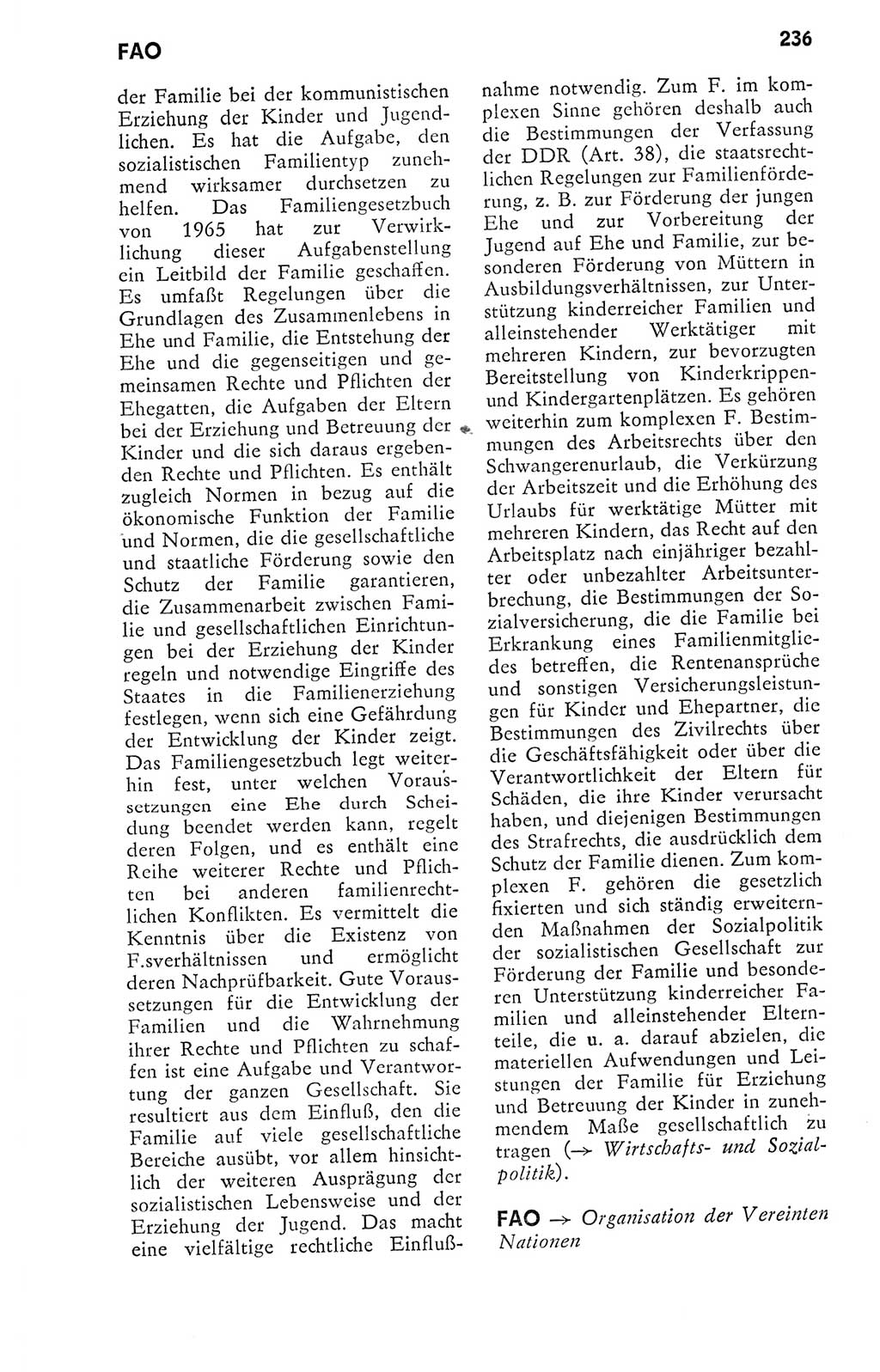 Kleines politisches Wörterbuch [Deutsche Demokratische Republik (DDR)] 1978, Seite 236 (Kl. pol. Wb. DDR 1978, S. 236)