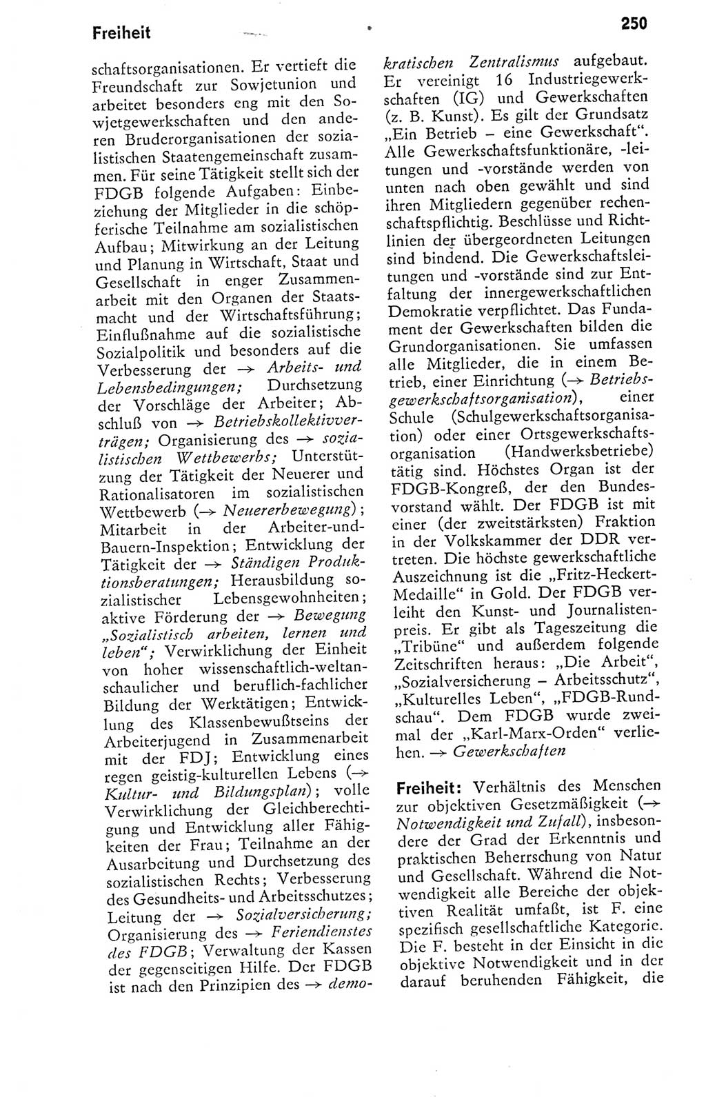 Kleines politisches Wörterbuch [Deutsche Demokratische Republik (DDR)] 1978, Seite 250 (Kl. pol. Wb. DDR 1978, S. 250)