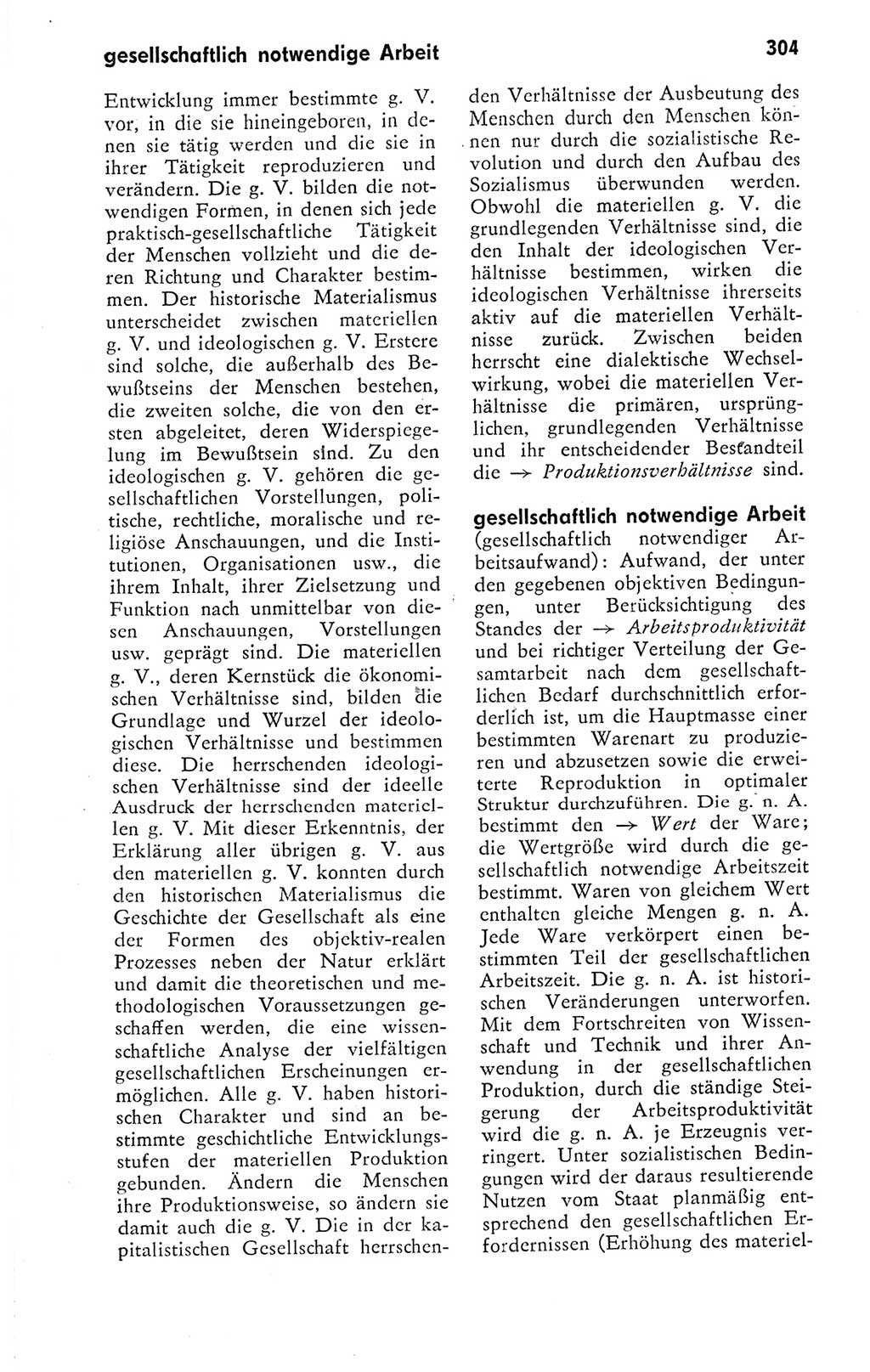 Kleines politisches Wörterbuch [Deutsche Demokratische Republik (DDR)] 1978, Seite 304 (Kl. pol. Wb. DDR 1978, S. 304)