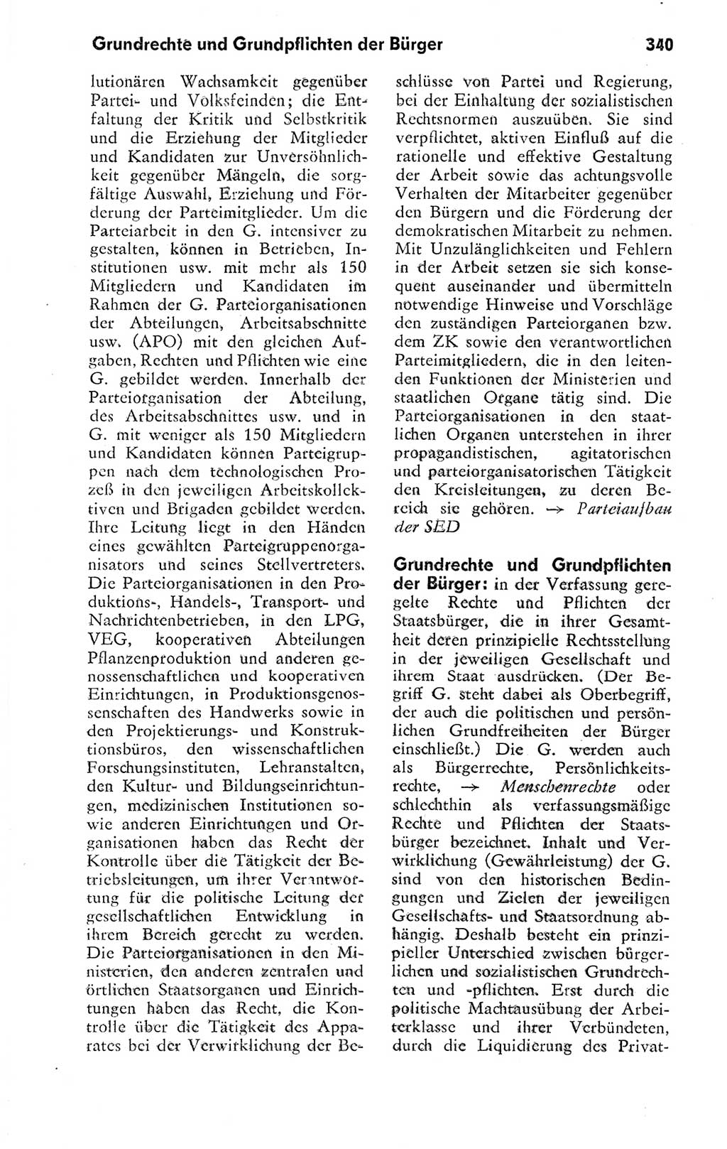 Kleines politisches Wörterbuch [Deutsche Demokratische Republik (DDR)] 1978, Seite 340 (Kl. pol. Wb. DDR 1978, S. 340)