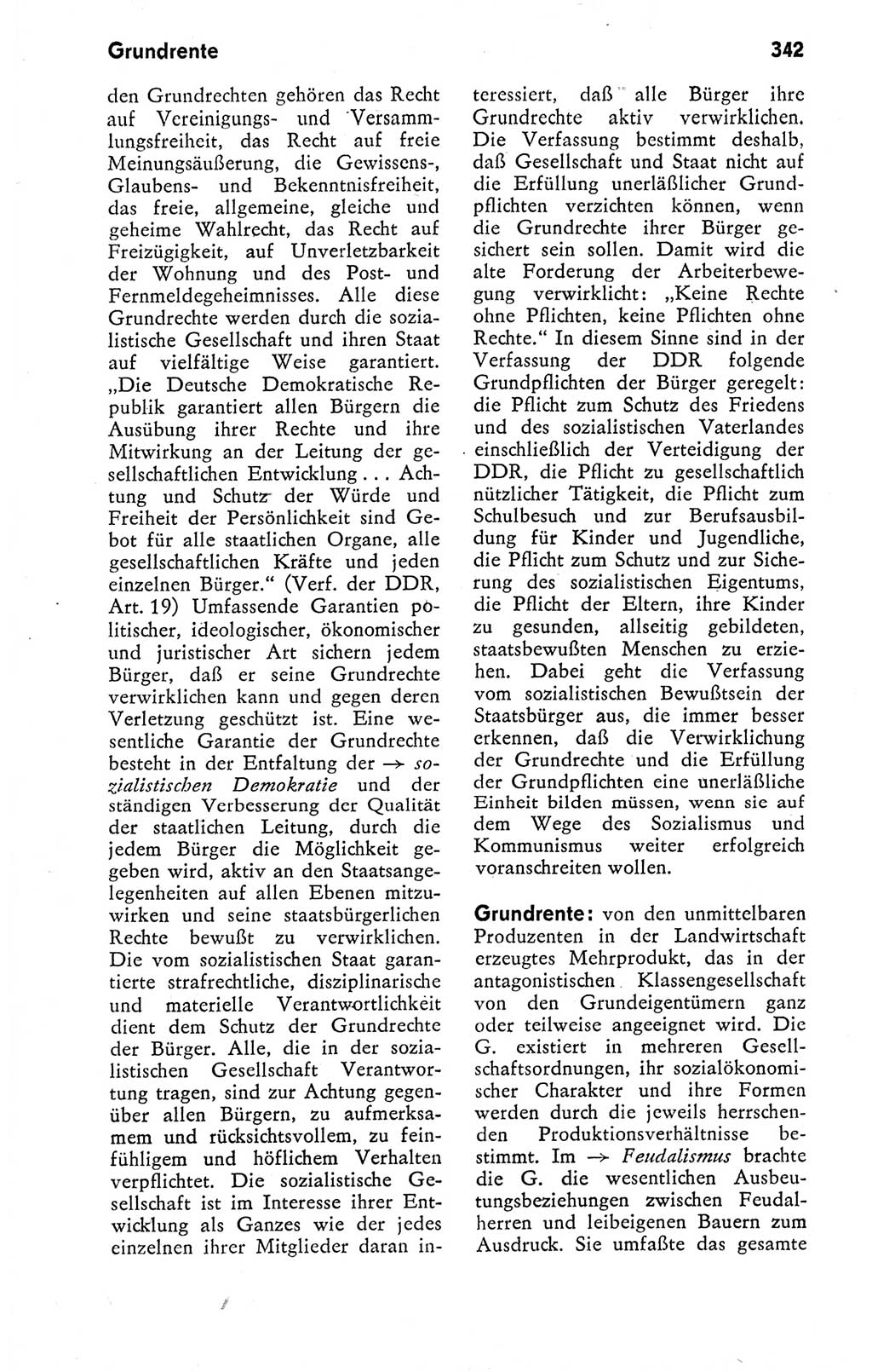 Kleines politisches Wörterbuch [Deutsche Demokratische Republik (DDR)] 1978, Seite 342 (Kl. pol. Wb. DDR 1978, S. 342)