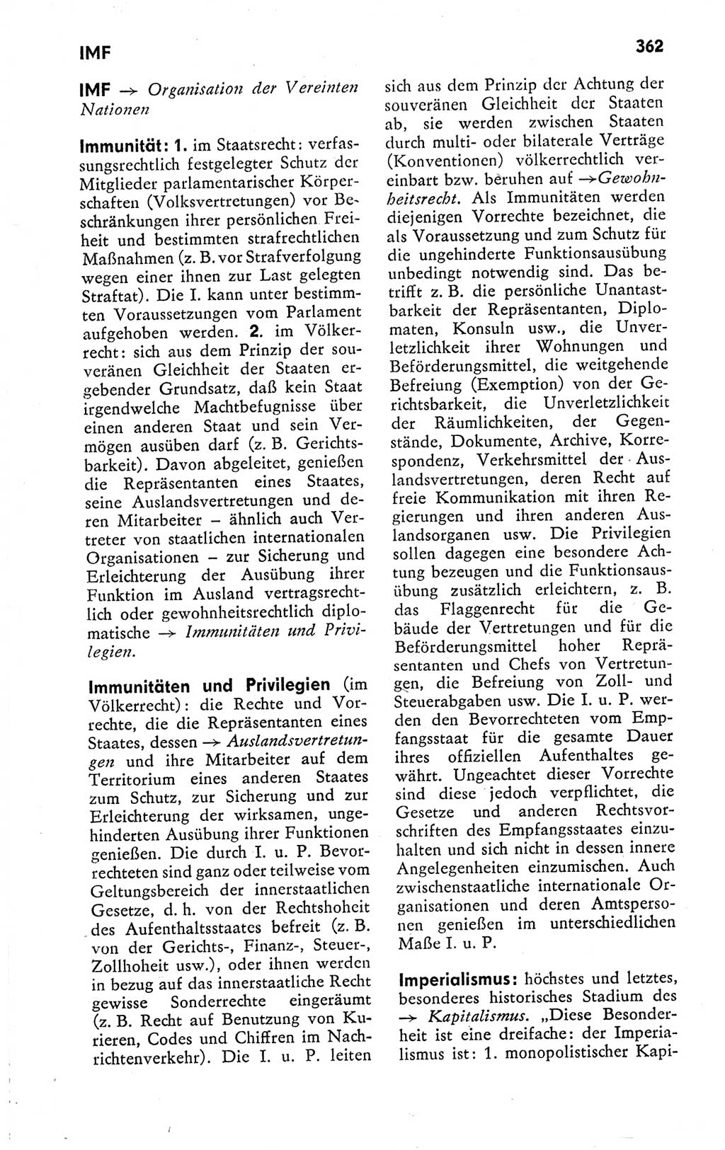 Kleines politisches Wörterbuch [Deutsche Demokratische Republik (DDR)] 1978, Seite 362 (Kl. pol. Wb. DDR 1978, S. 362)