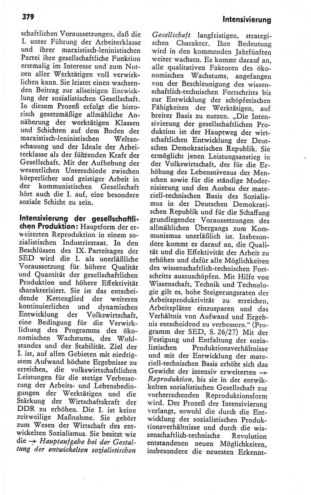 Kleines politisches Wörterbuch [Deutsche Demokratische Republik (DDR)] 1978, Seite 379 (Kl. pol. Wb. DDR 1978, S. 379)