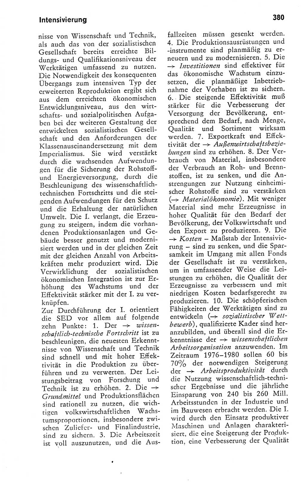 Kleines politisches Wörterbuch [Deutsche Demokratische Republik (DDR)] 1978, Seite 380 (Kl. pol. Wb. DDR 1978, S. 380)