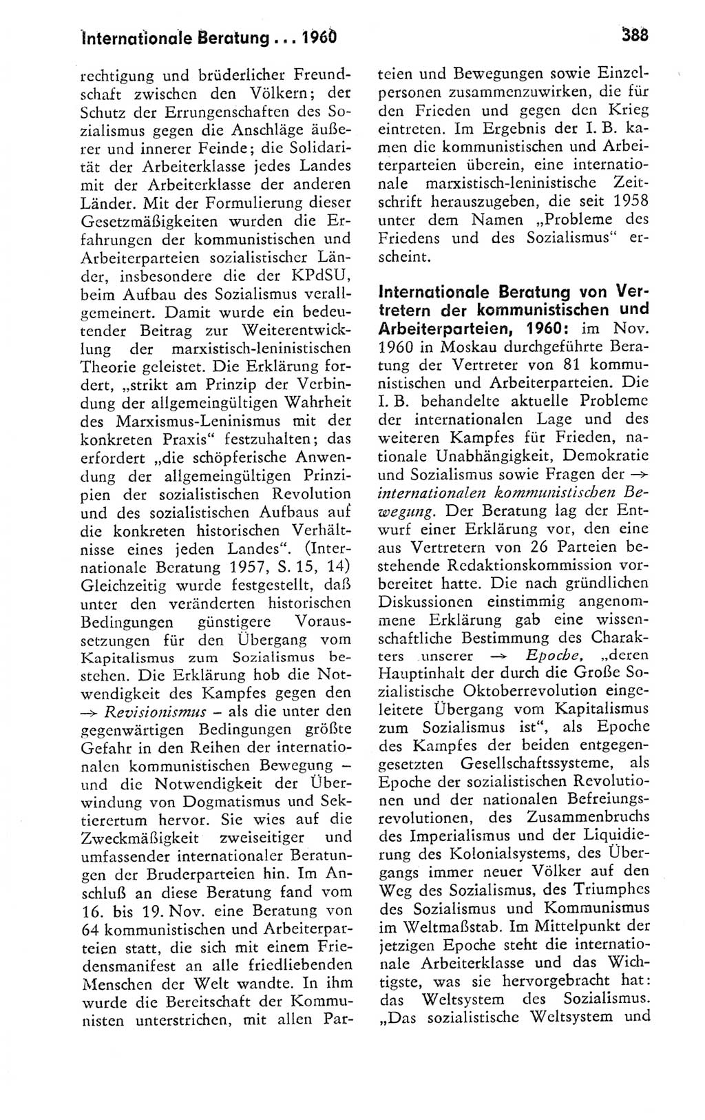 Kleines politisches Wörterbuch [Deutsche Demokratische Republik (DDR)] 1978, Seite 388 (Kl. pol. Wb. DDR 1978, S. 388)