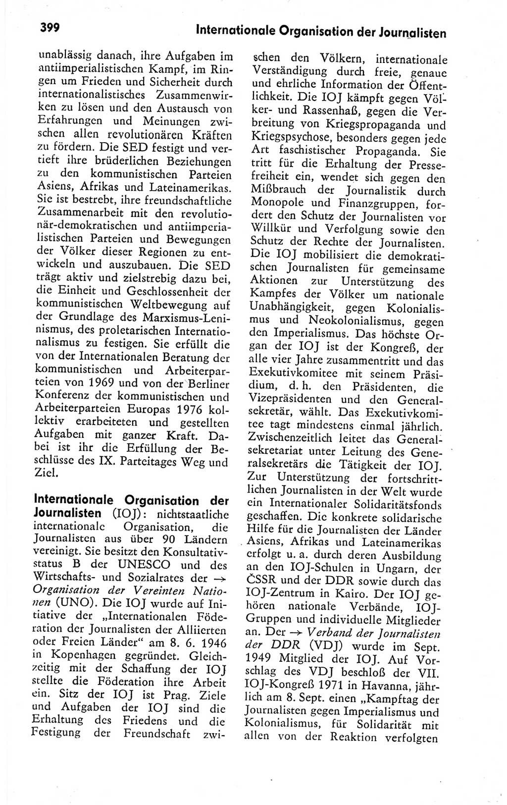 Kleines politisches Wörterbuch [Deutsche Demokratische Republik (DDR)] 1978, Seite 399 (Kl. pol. Wb. DDR 1978, S. 399)