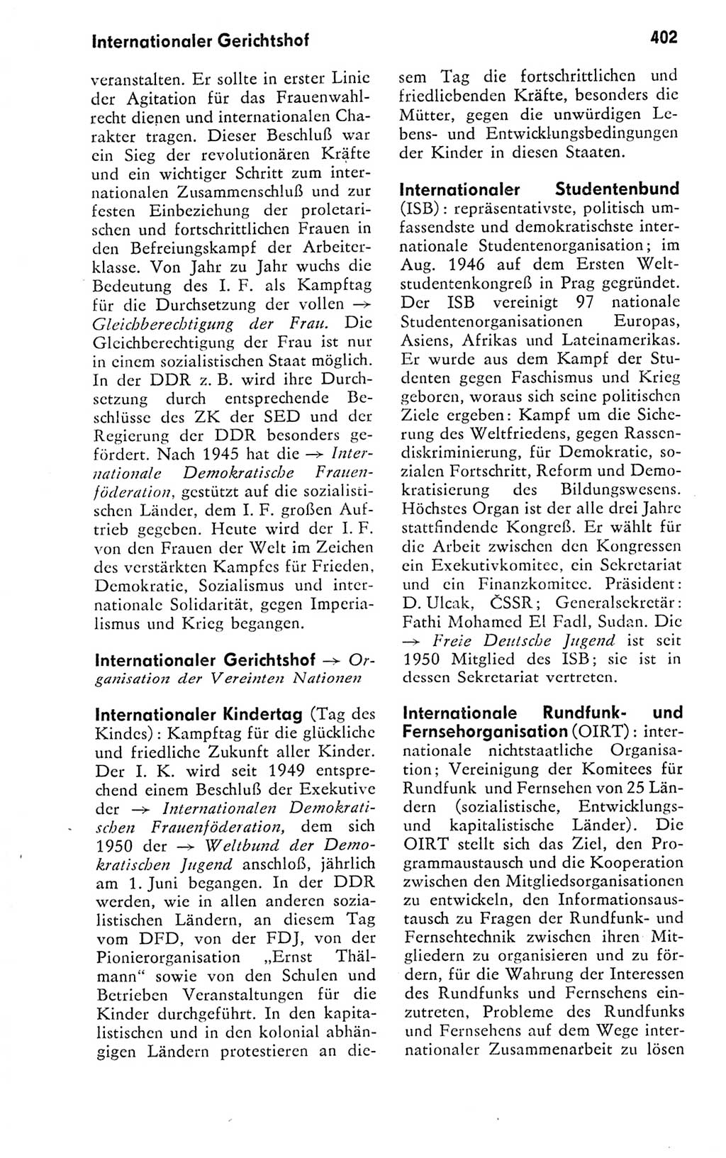 Kleines politisches Wörterbuch [Deutsche Demokratische Republik (DDR)] 1978, Seite 402 (Kl. pol. Wb. DDR 1978, S. 402)