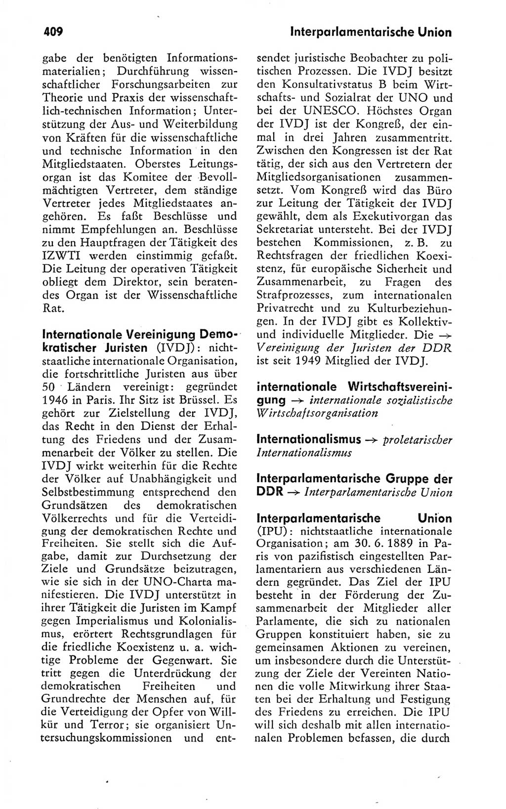 Kleines politisches Wörterbuch [Deutsche Demokratische Republik (DDR)] 1978, Seite 409 (Kl. pol. Wb. DDR 1978, S. 409)