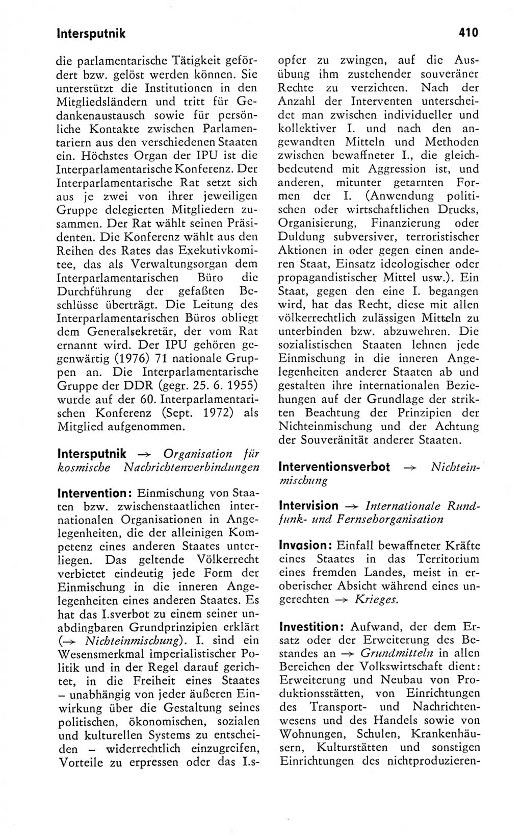 Kleines politisches Wörterbuch [Deutsche Demokratische Republik (DDR)] 1978, Seite 410 (Kl. pol. Wb. DDR 1978, S. 410)