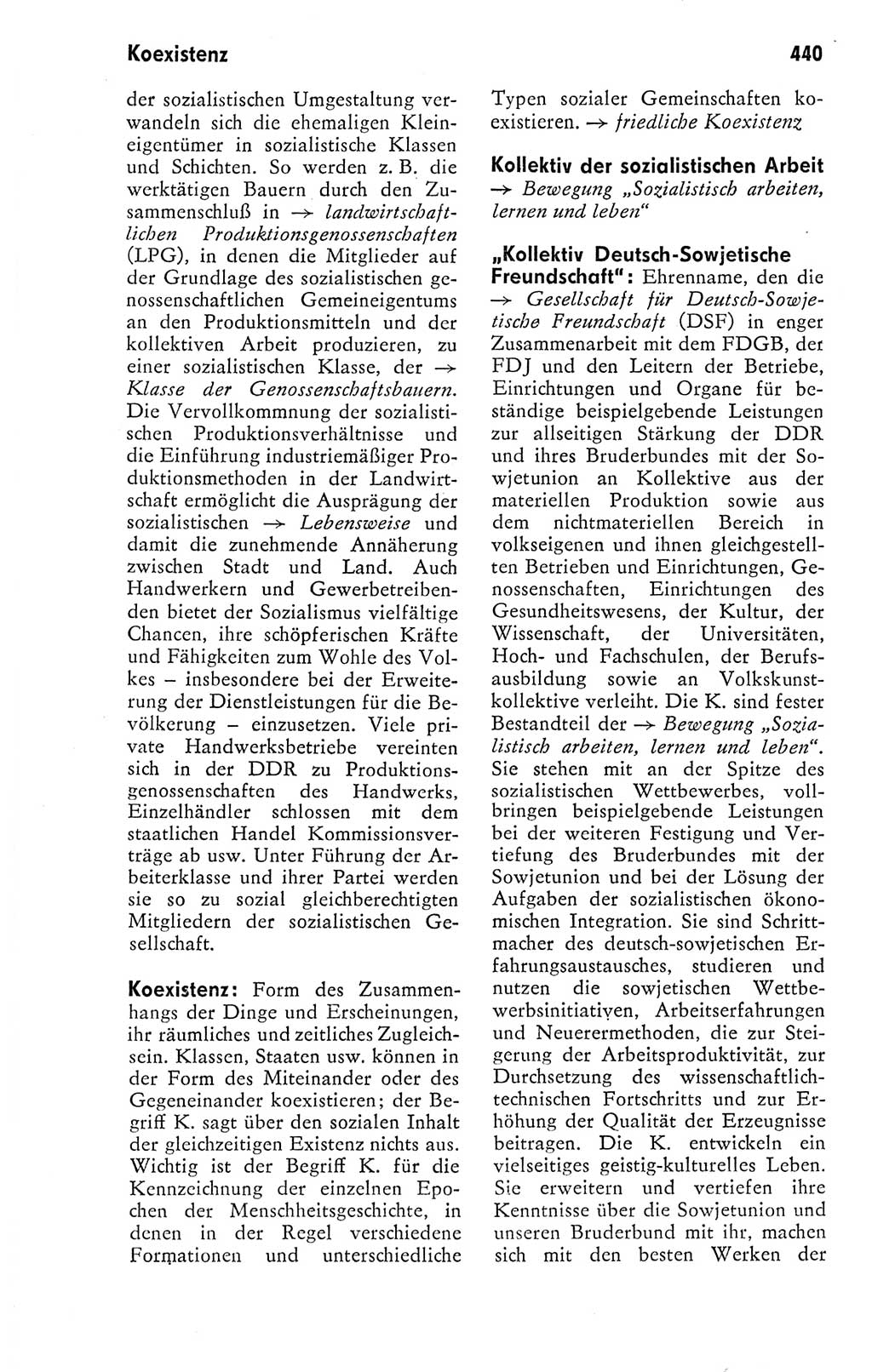 Kleines politisches Wörterbuch [Deutsche Demokratische Republik (DDR)] 1978, Seite 440 (Kl. pol. Wb. DDR 1978, S. 440)