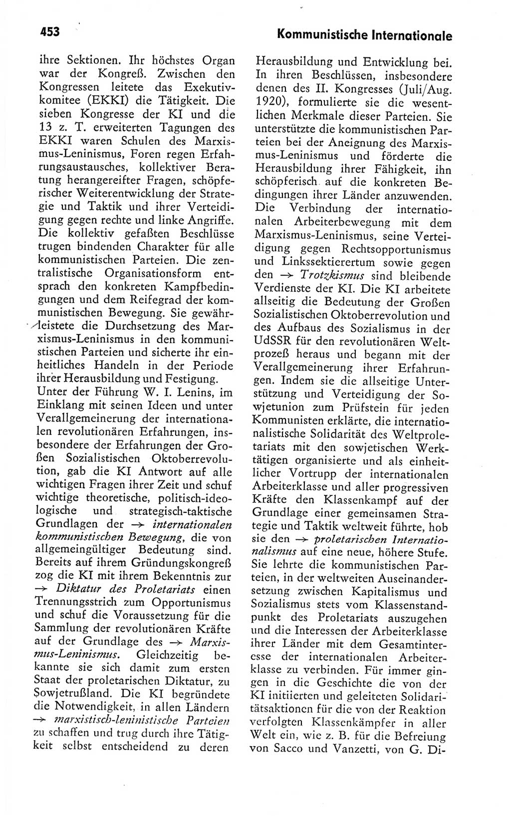 Kleines politisches Wörterbuch [Deutsche Demokratische Republik (DDR)] 1978, Seite 453 (Kl. pol. Wb. DDR 1978, S. 453)