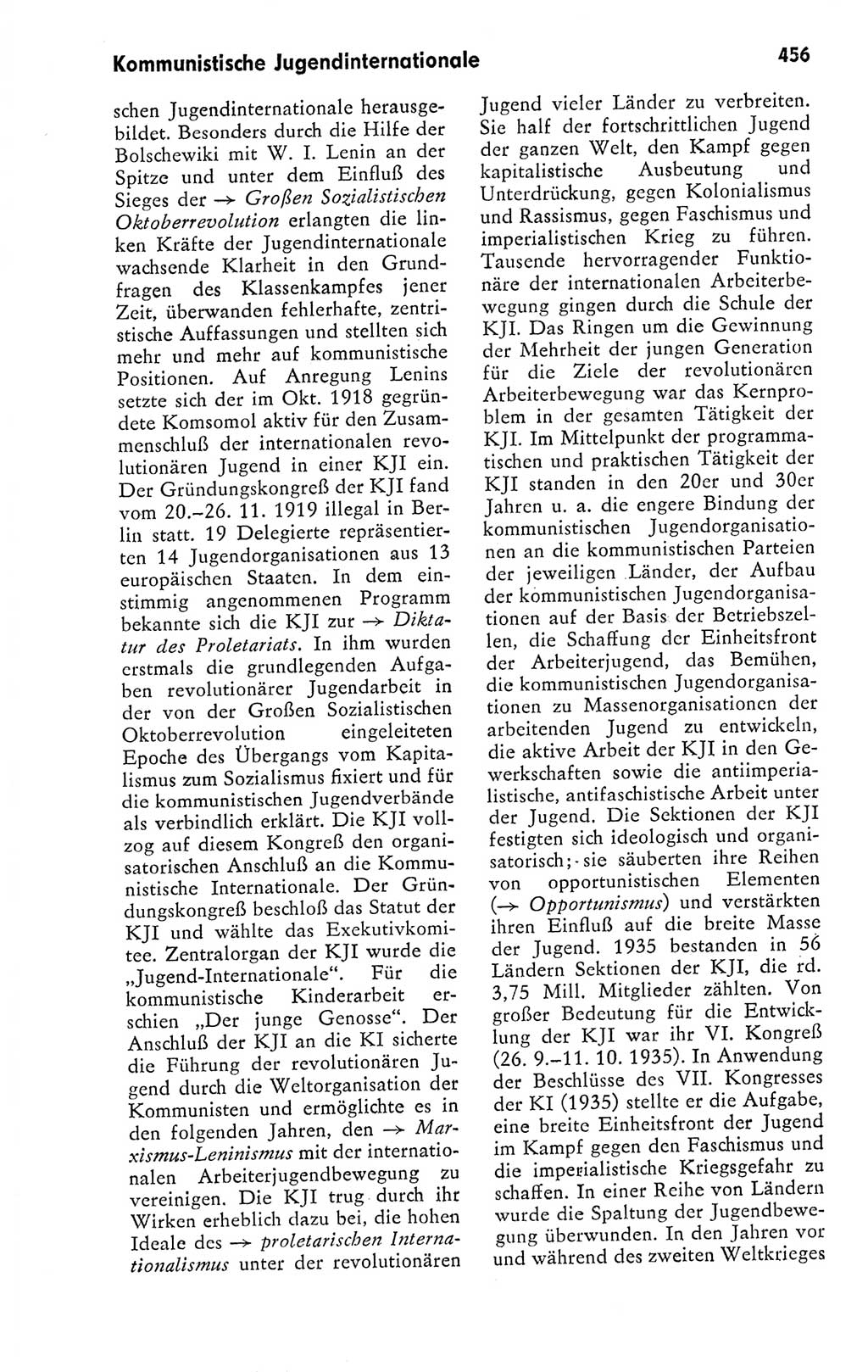 Kleines politisches Wörterbuch [Deutsche Demokratische Republik (DDR)] 1978, Seite 456 (Kl. pol. Wb. DDR 1978, S. 456)