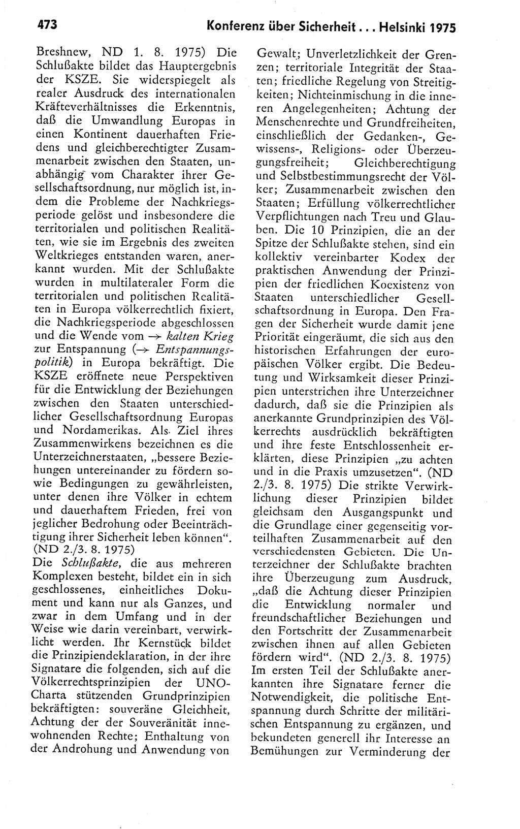 Kleines politisches Wörterbuch [Deutsche Demokratische Republik (DDR)] 1978, Seite 473 (Kl. pol. Wb. DDR 1978, S. 473)