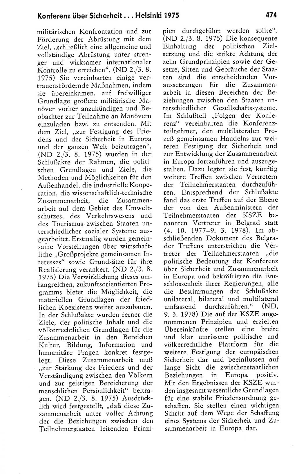 Kleines politisches Wörterbuch [Deutsche Demokratische Republik (DDR)] 1978, Seite 474 (Kl. pol. Wb. DDR 1978, S. 474)