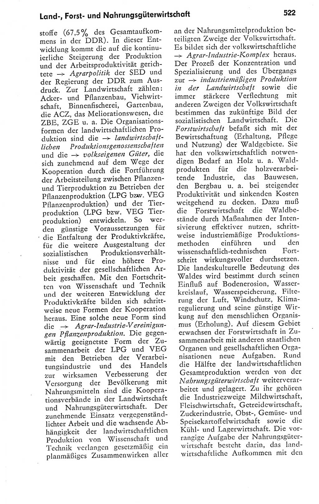Kleines politisches Wörterbuch [Deutsche Demokratische Republik (DDR)] 1978, Seite 522 (Kl. pol. Wb. DDR 1978, S. 522)