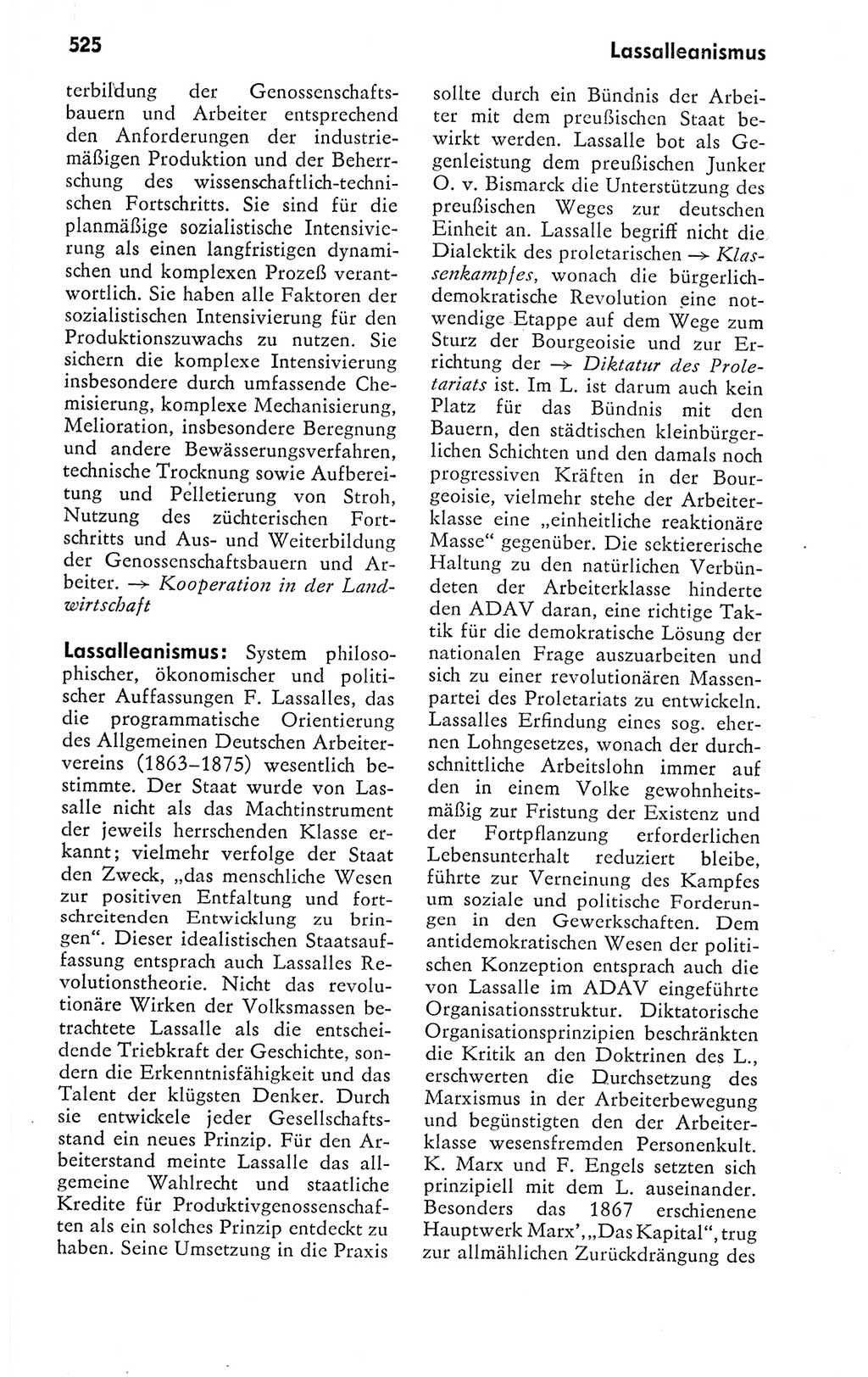 Kleines politisches Wörterbuch [Deutsche Demokratische Republik (DDR)] 1978, Seite 525 (Kl. pol. Wb. DDR 1978, S. 525)