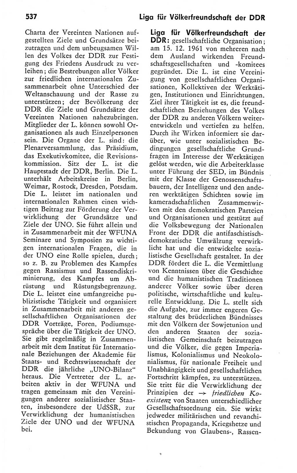 Kleines politisches Wörterbuch [Deutsche Demokratische Republik (DDR)] 1978, Seite 537 (Kl. pol. Wb. DDR 1978, S. 537)