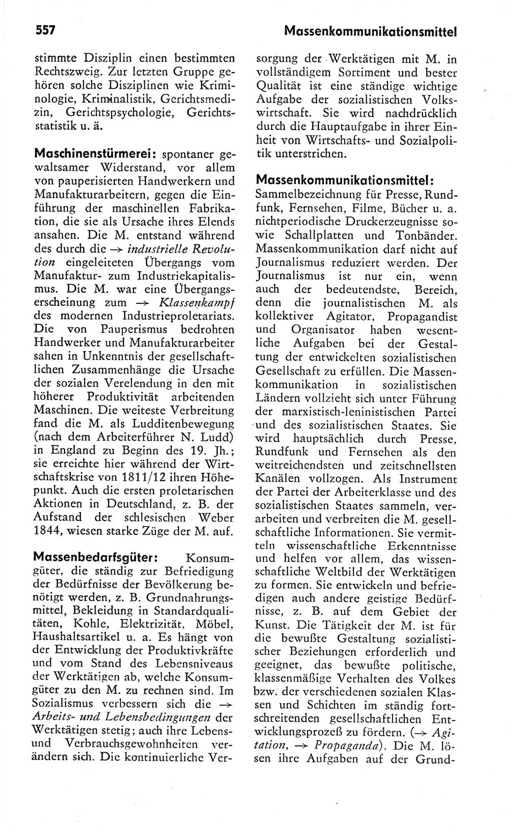 Kleines politisches Wörterbuch [Deutsche Demokratische Republik (DDR)] 1978, Seite 557 (Kl. pol. Wb. DDR 1978, S. 557)