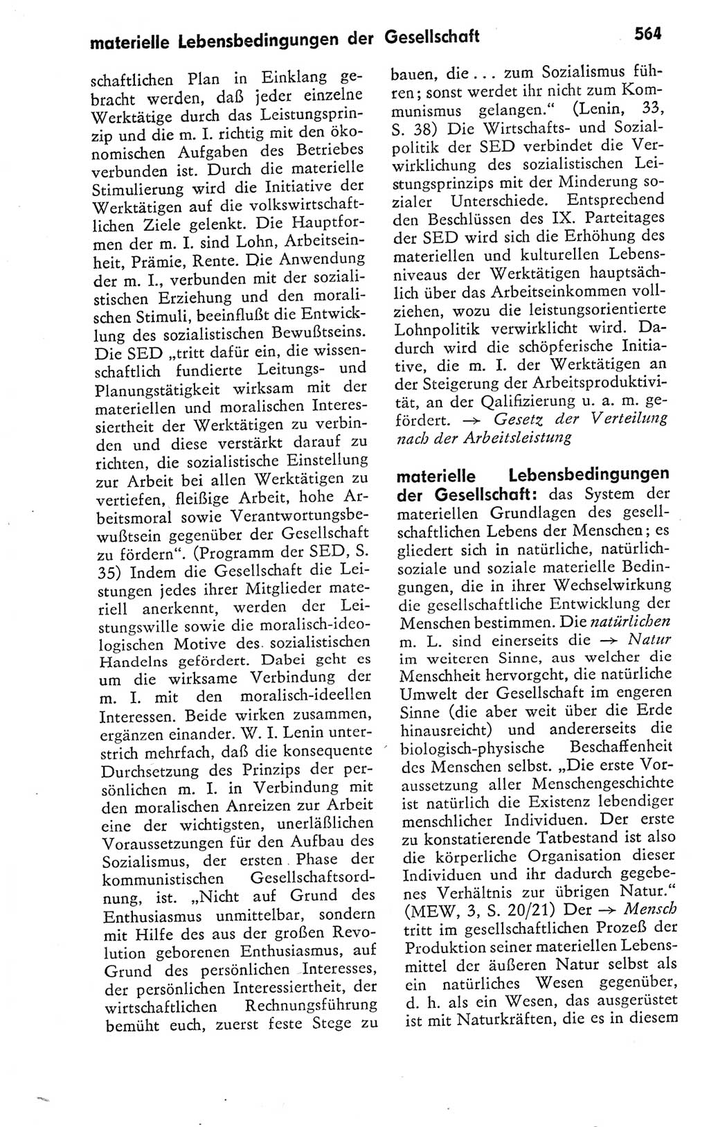 Kleines politisches Wörterbuch [Deutsche Demokratische Republik (DDR)] 1978, Seite 564 (Kl. pol. Wb. DDR 1978, S. 564)