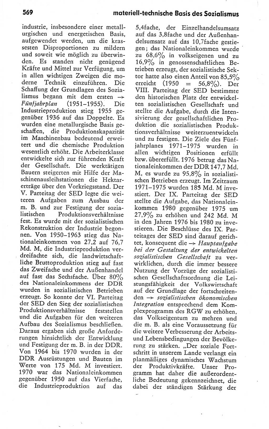 Kleines politisches Wörterbuch [Deutsche Demokratische Republik (DDR)] 1978, Seite 569 (Kl. pol. Wb. DDR 1978, S. 569)