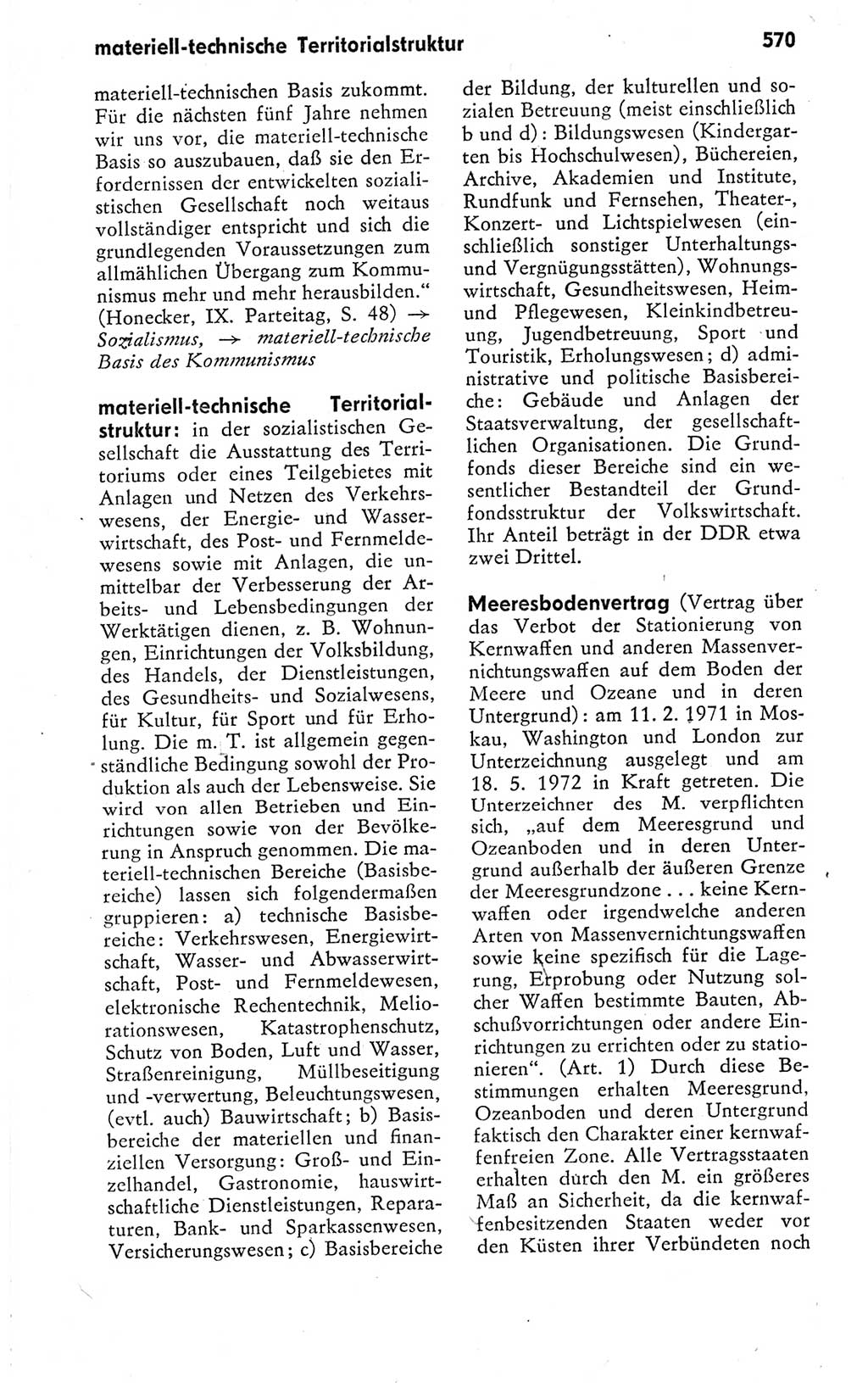 Kleines politisches Wörterbuch [Deutsche Demokratische Republik (DDR)] 1978, Seite 570 (Kl. pol. Wb. DDR 1978, S. 570)