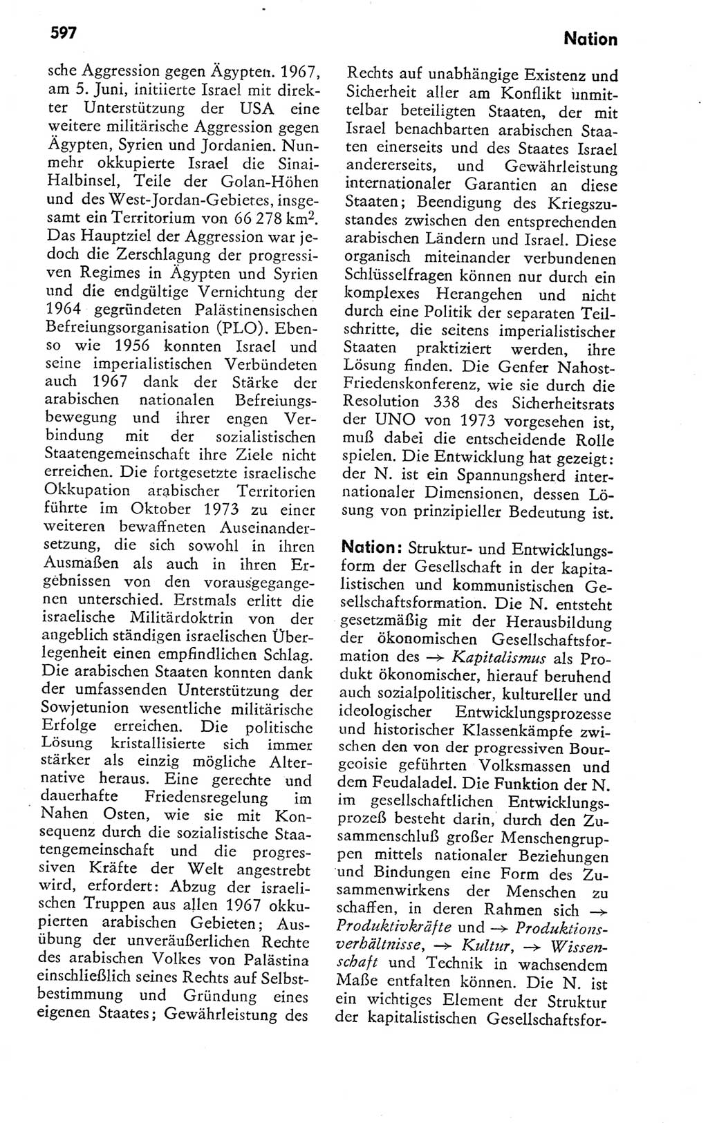 Kleines politisches Wörterbuch [Deutsche Demokratische Republik (DDR)] 1978, Seite 597 (Kl. pol. Wb. DDR 1978, S. 597)