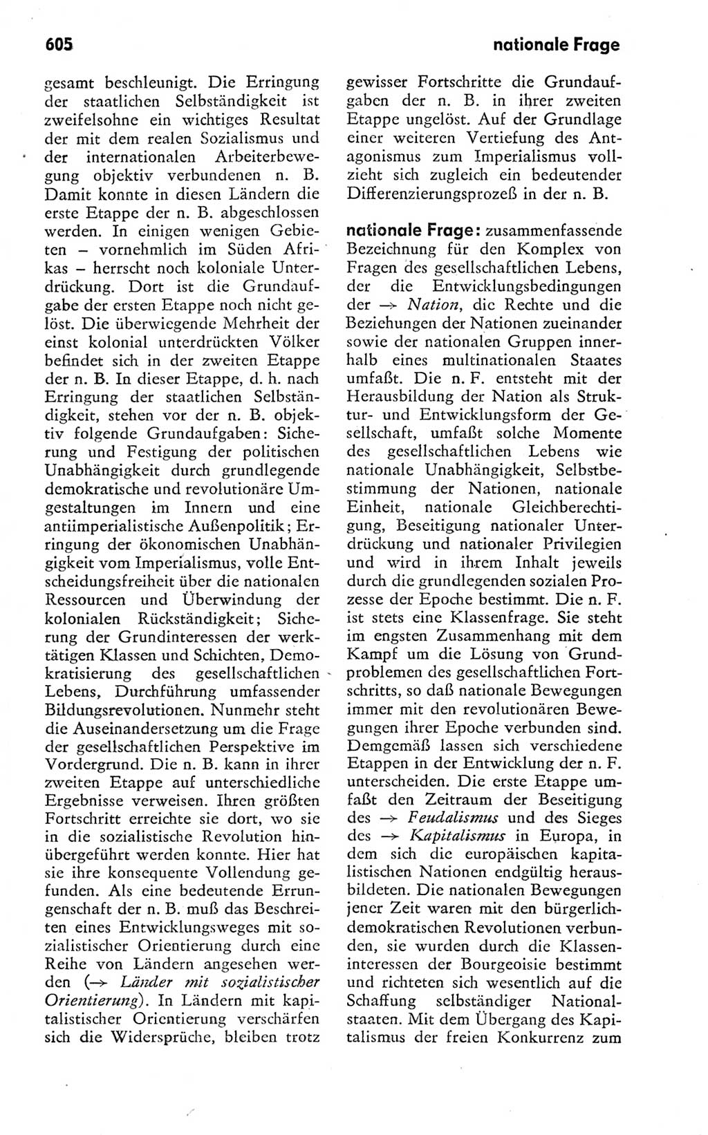 Kleines politisches Wörterbuch [Deutsche Demokratische Republik (DDR)] 1978, Seite 605 (Kl. pol. Wb. DDR 1978, S. 605)