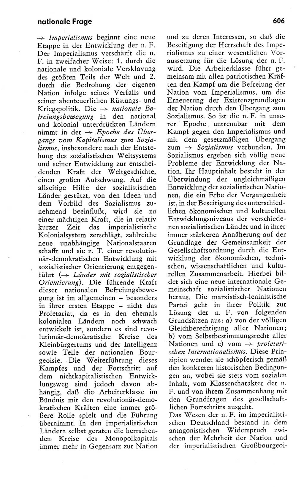 Kleines politisches Wörterbuch [Deutsche Demokratische Republik (DDR)] 1978, Seite 606 (Kl. pol. Wb. DDR 1978, S. 606)