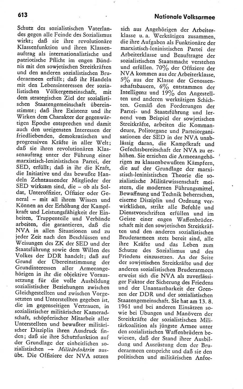 Kleines politisches Wörterbuch [Deutsche Demokratische Republik (DDR)] 1978, Seite 613 (Kl. pol. Wb. DDR 1978, S. 613)