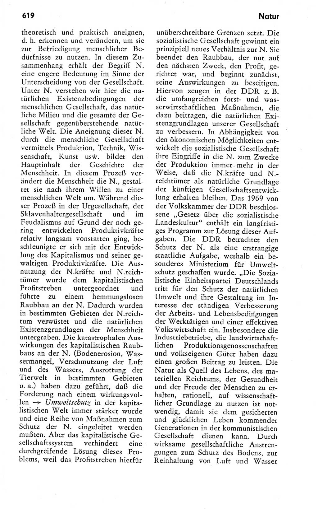 Kleines politisches Wörterbuch [Deutsche Demokratische Republik (DDR)] 1978, Seite 619 (Kl. pol. Wb. DDR 1978, S. 619)