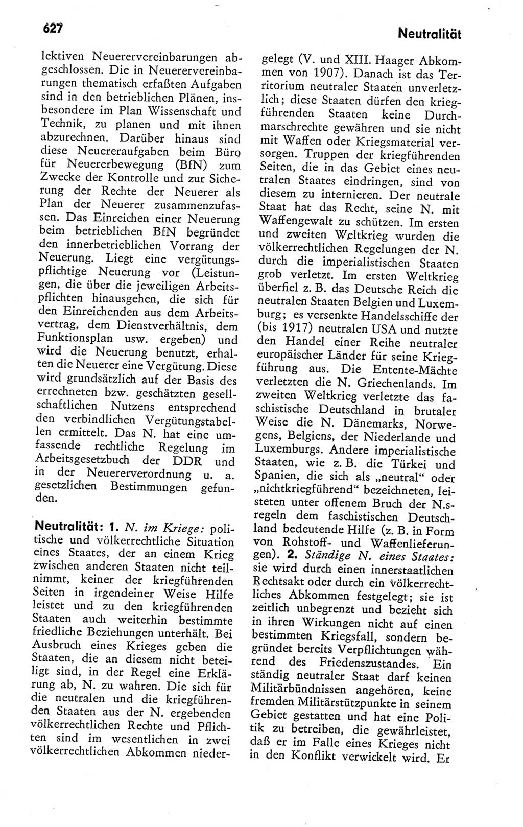 Kleines politisches Wörterbuch [Deutsche Demokratische Republik (DDR)] 1978, Seite 627 (Kl. pol. Wb. DDR 1978, S. 627)