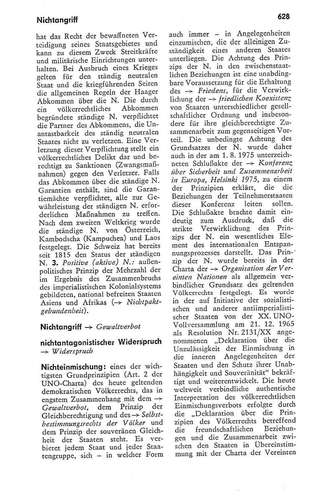 Kleines politisches Wörterbuch [Deutsche Demokratische Republik (DDR)] 1978, Seite 628 (Kl. pol. Wb. DDR 1978, S. 628)