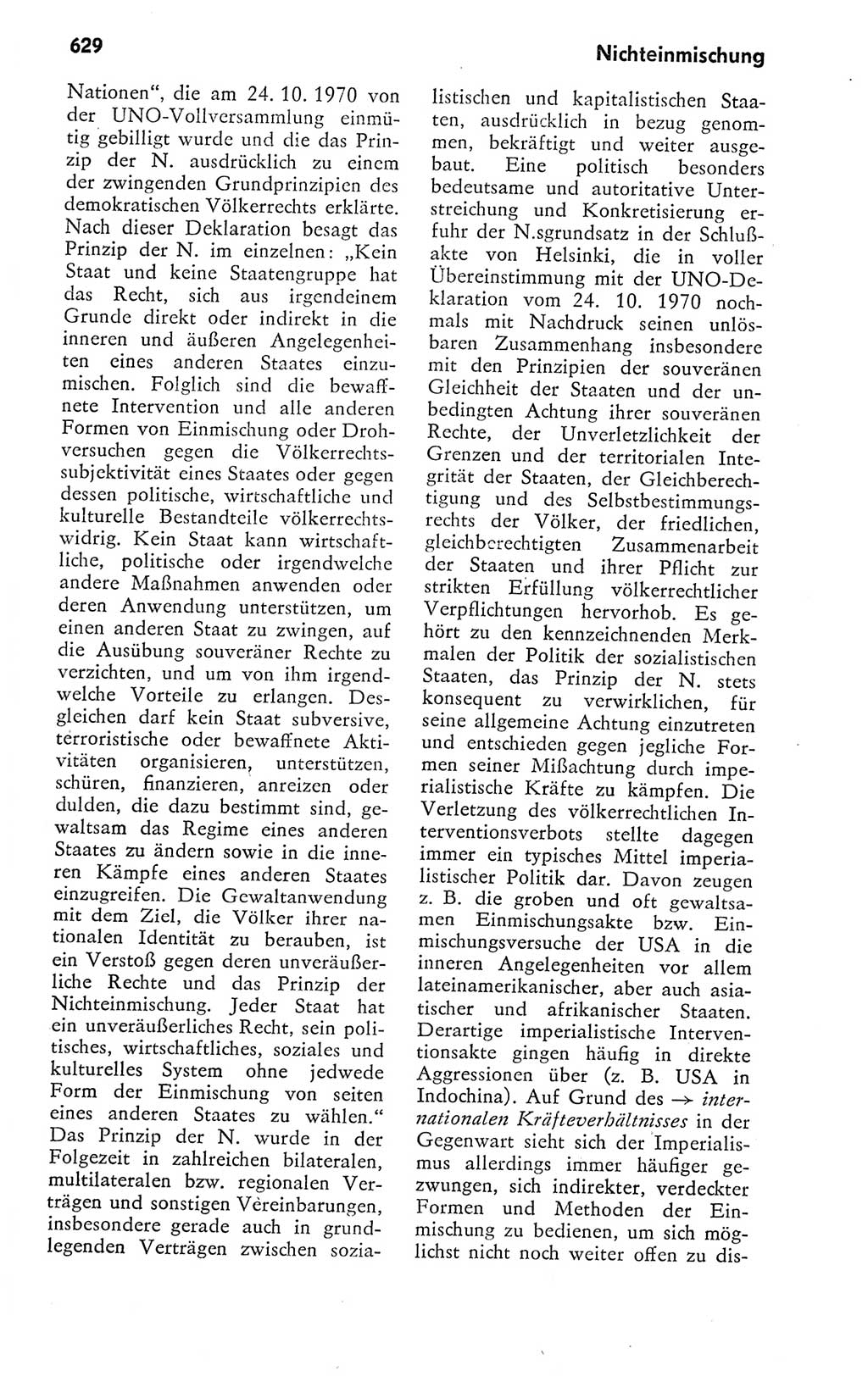 Kleines politisches Wörterbuch [Deutsche Demokratische Republik (DDR)] 1978, Seite 629 (Kl. pol. Wb. DDR 1978, S. 629)