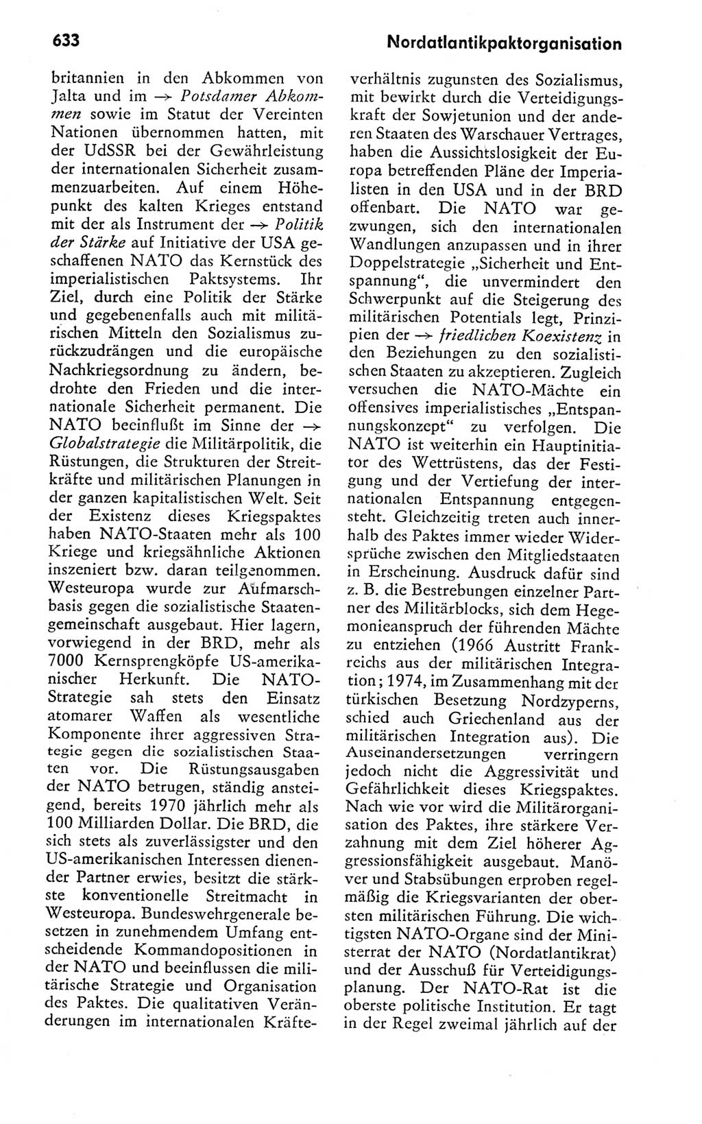 Kleines politisches Wörterbuch [Deutsche Demokratische Republik (DDR)] 1978, Seite 633 (Kl. pol. Wb. DDR 1978, S. 633)