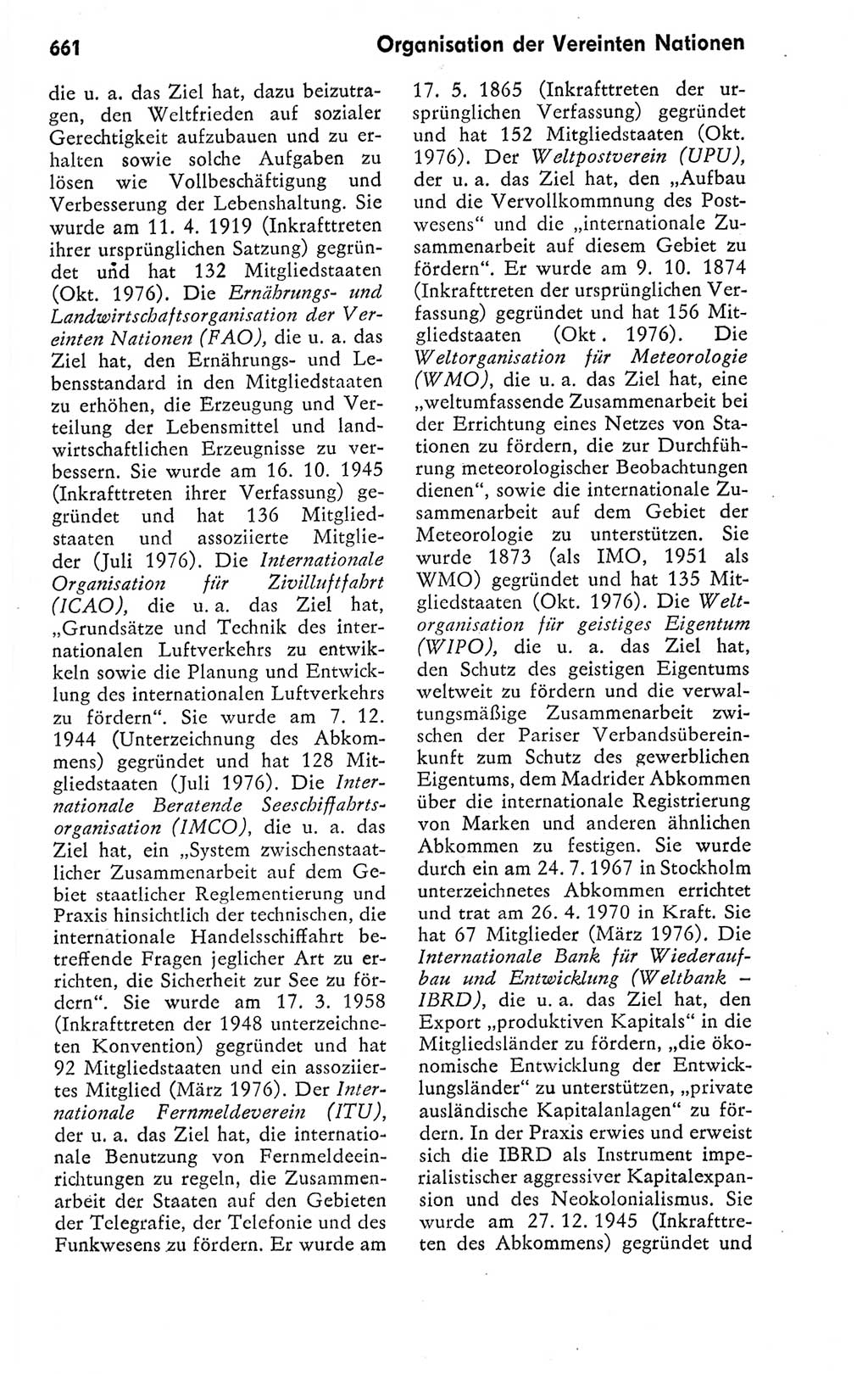 Kleines politisches Wörterbuch [Deutsche Demokratische Republik (DDR)] 1978, Seite 661 (Kl. pol. Wb. DDR 1978, S. 661)