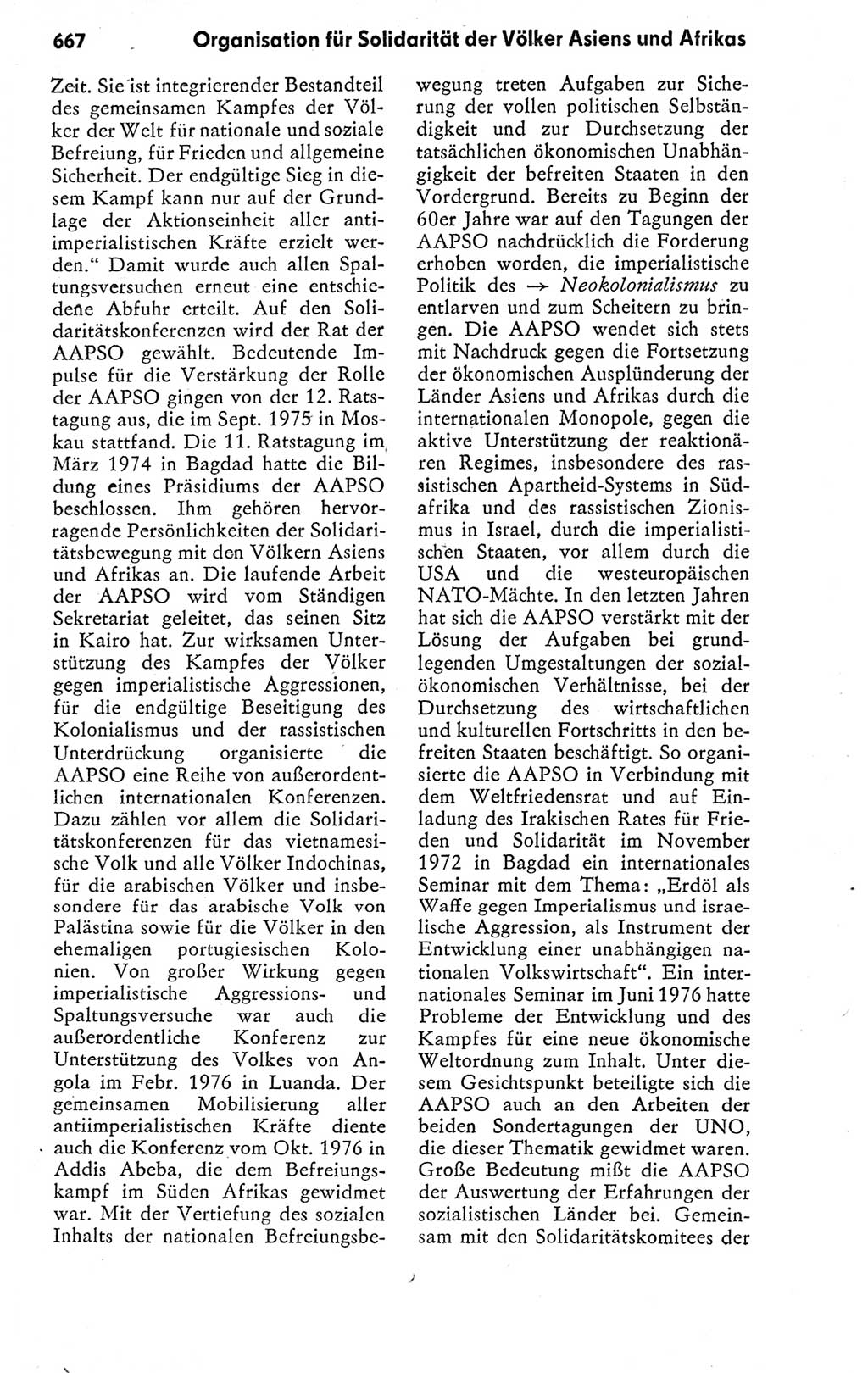 Kleines politisches Wörterbuch [Deutsche Demokratische Republik (DDR)] 1978, Seite 667 (Kl. pol. Wb. DDR 1978, S. 667)