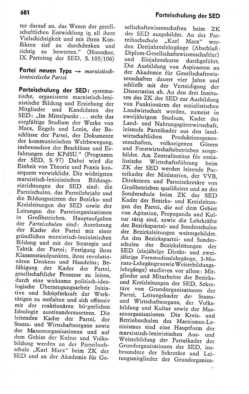 Kleines politisches Wörterbuch [Deutsche Demokratische Republik (DDR)] 1978, Seite 681 (Kl. pol. Wb. DDR 1978, S. 681)