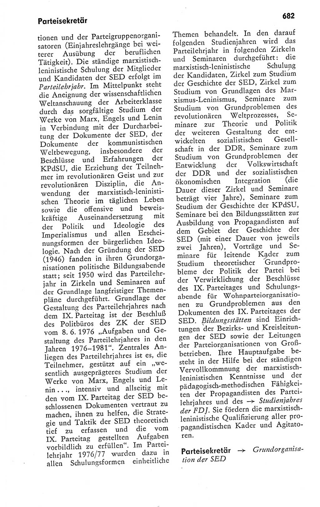 Kleines politisches Wörterbuch [Deutsche Demokratische Republik (DDR)] 1978, Seite 682 (Kl. pol. Wb. DDR 1978, S. 682)