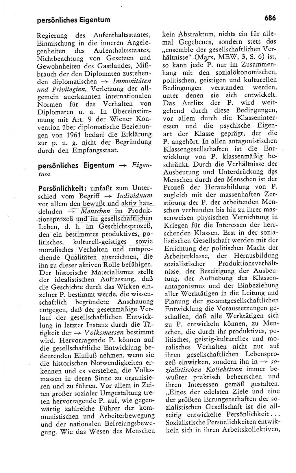 Kleines politisches Wörterbuch [Deutsche Demokratische Republik (DDR)] 1978, Seite 686 (Kl. pol. Wb. DDR 1978, S. 686)