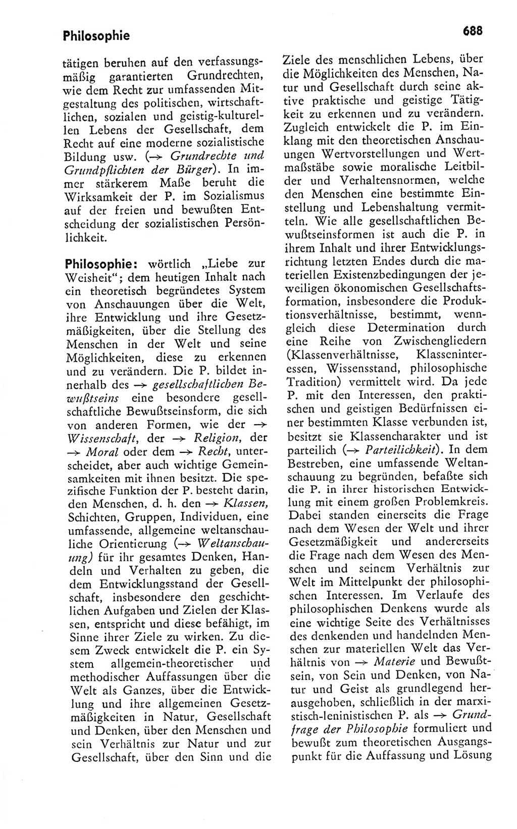 Kleines politisches Wörterbuch [Deutsche Demokratische Republik (DDR)] 1978, Seite 688 (Kl. pol. Wb. DDR 1978, S. 688)