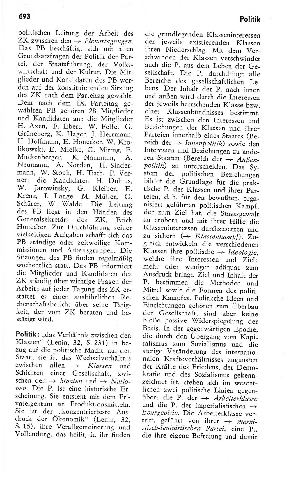 Kleines politisches Wörterbuch [Deutsche Demokratische Republik (DDR)] 1978, Seite 693 (Kl. pol. Wb. DDR 1978, S. 693)