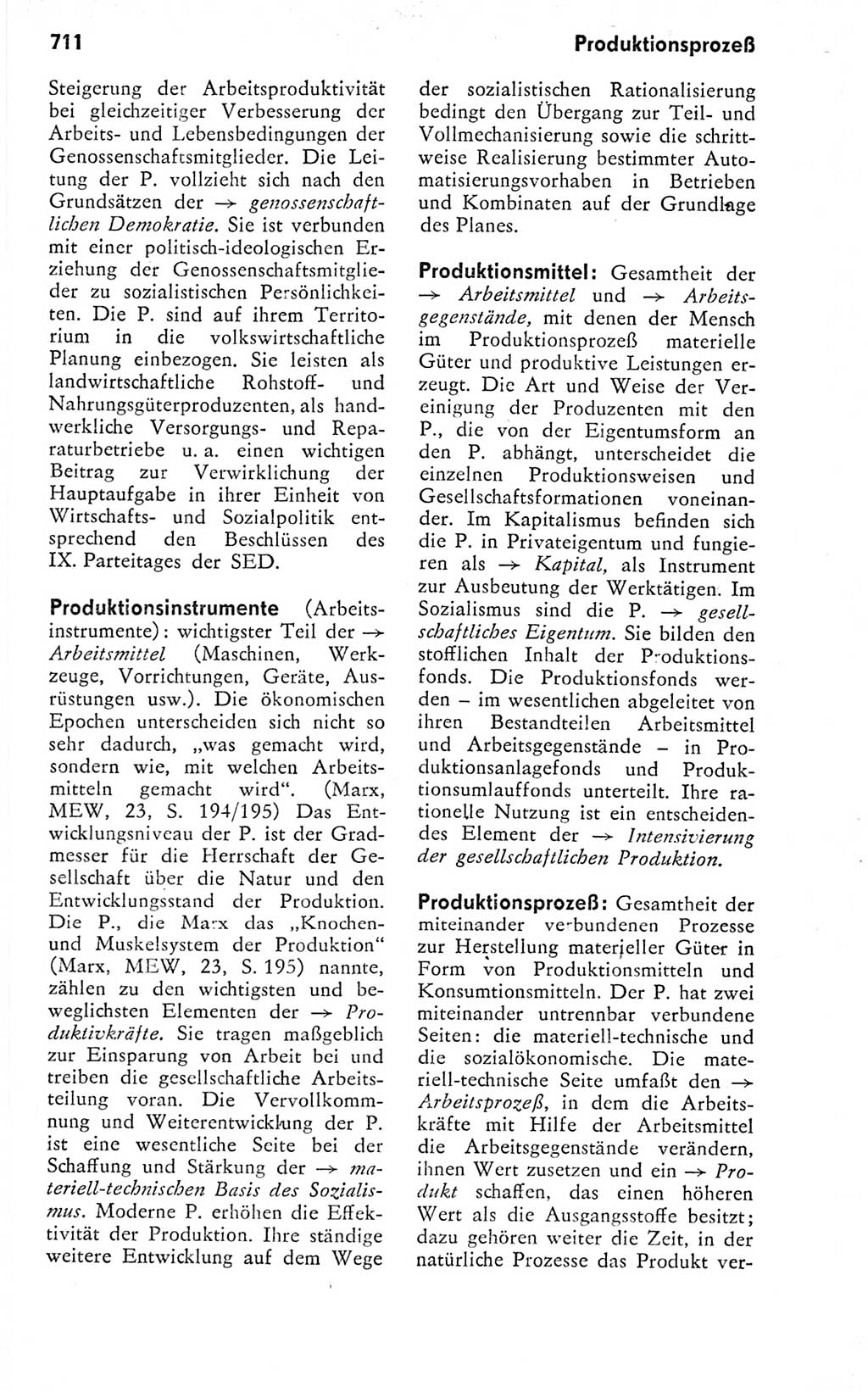 Kleines politisches Wörterbuch [Deutsche Demokratische Republik (DDR)] 1978, Seite 711 (Kl. pol. Wb. DDR 1978, S. 711)
