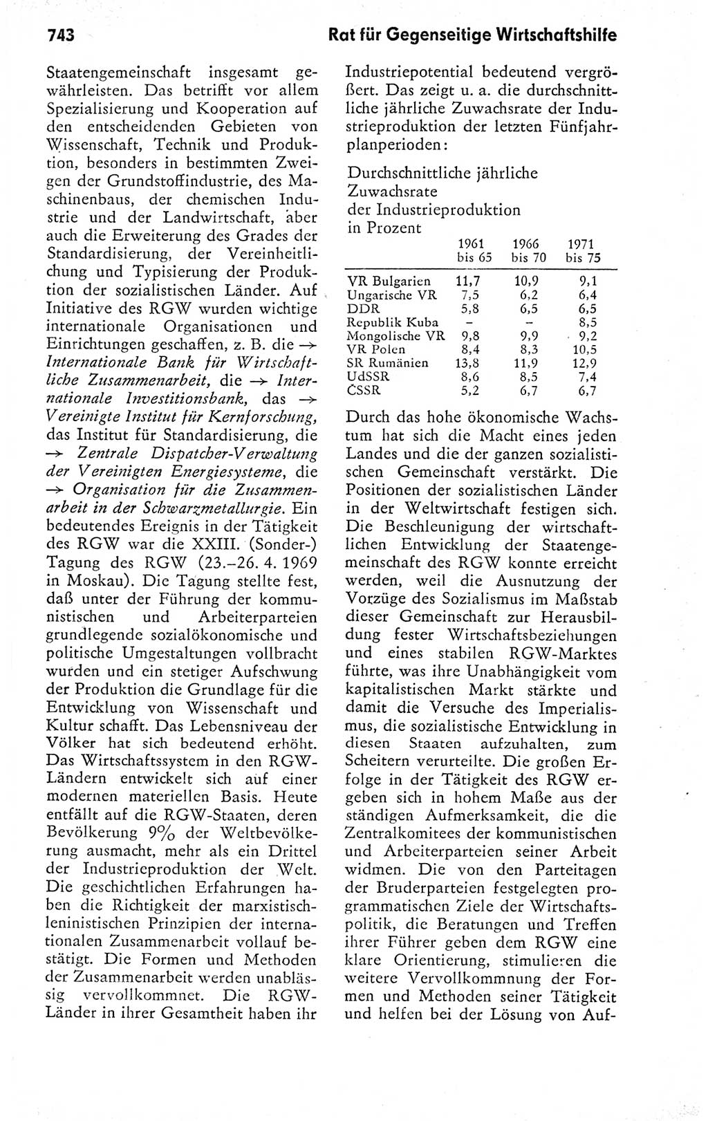 Kleines politisches Wörterbuch [Deutsche Demokratische Republik (DDR)] 1978, Seite 743 (Kl. pol. Wb. DDR 1978, S. 743)