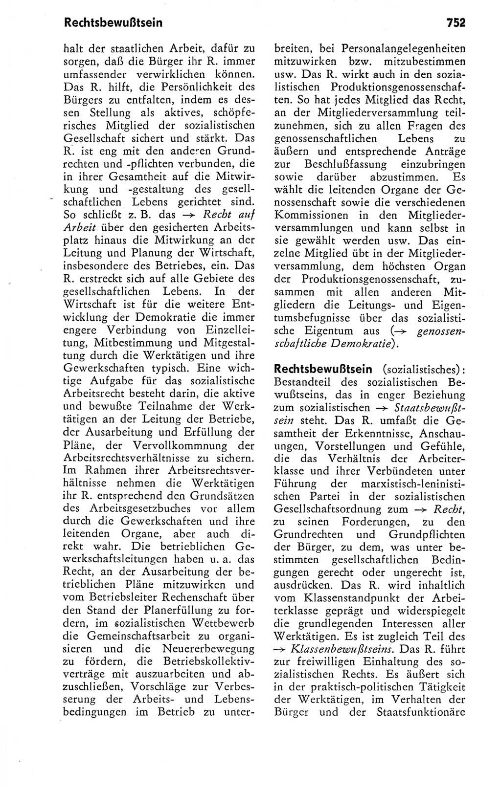 Kleines politisches Wörterbuch [Deutsche Demokratische Republik (DDR)] 1978, Seite 752 (Kl. pol. Wb. DDR 1978, S. 752)