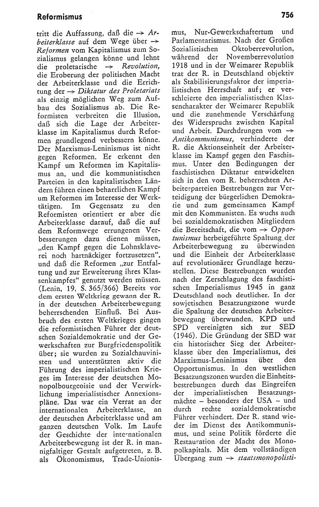 Kleines politisches Wörterbuch [Deutsche Demokratische Republik (DDR)] 1978, Seite 756 (Kl. pol. Wb. DDR 1978, S. 756)