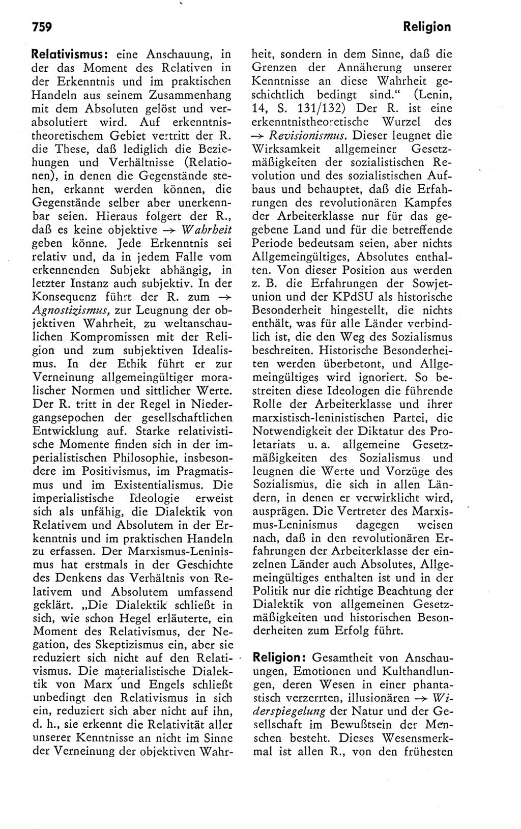 Kleines politisches Wörterbuch [Deutsche Demokratische Republik (DDR)] 1978, Seite 759 (Kl. pol. Wb. DDR 1978, S. 759)